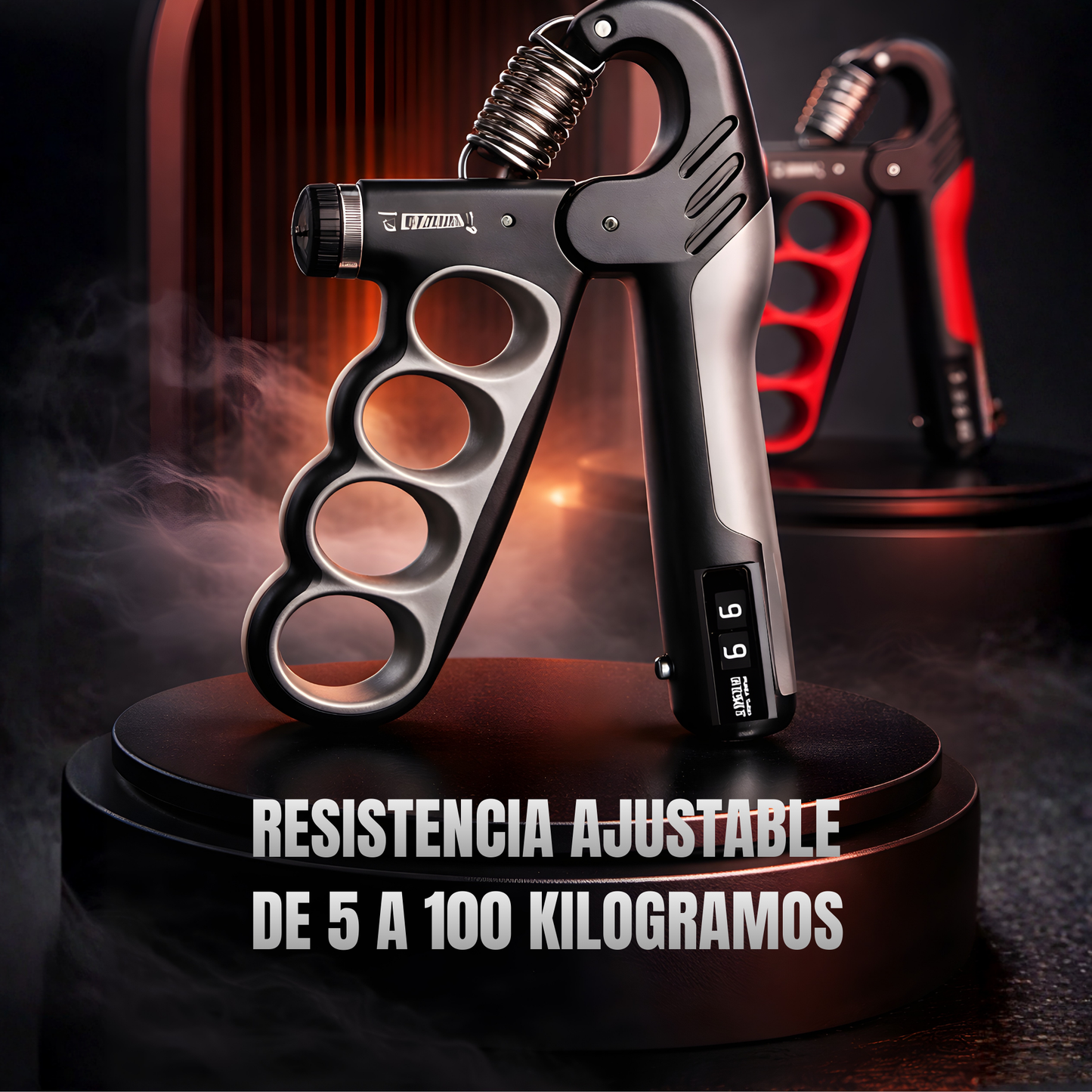 Fortalecedor de Agarre Ajustable 5-100 kg